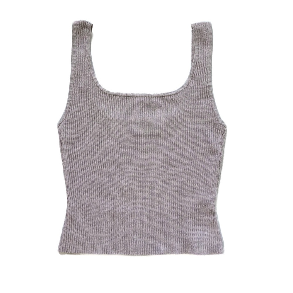 Aritzia Babaton Sculpt Knit Squareneck Tank